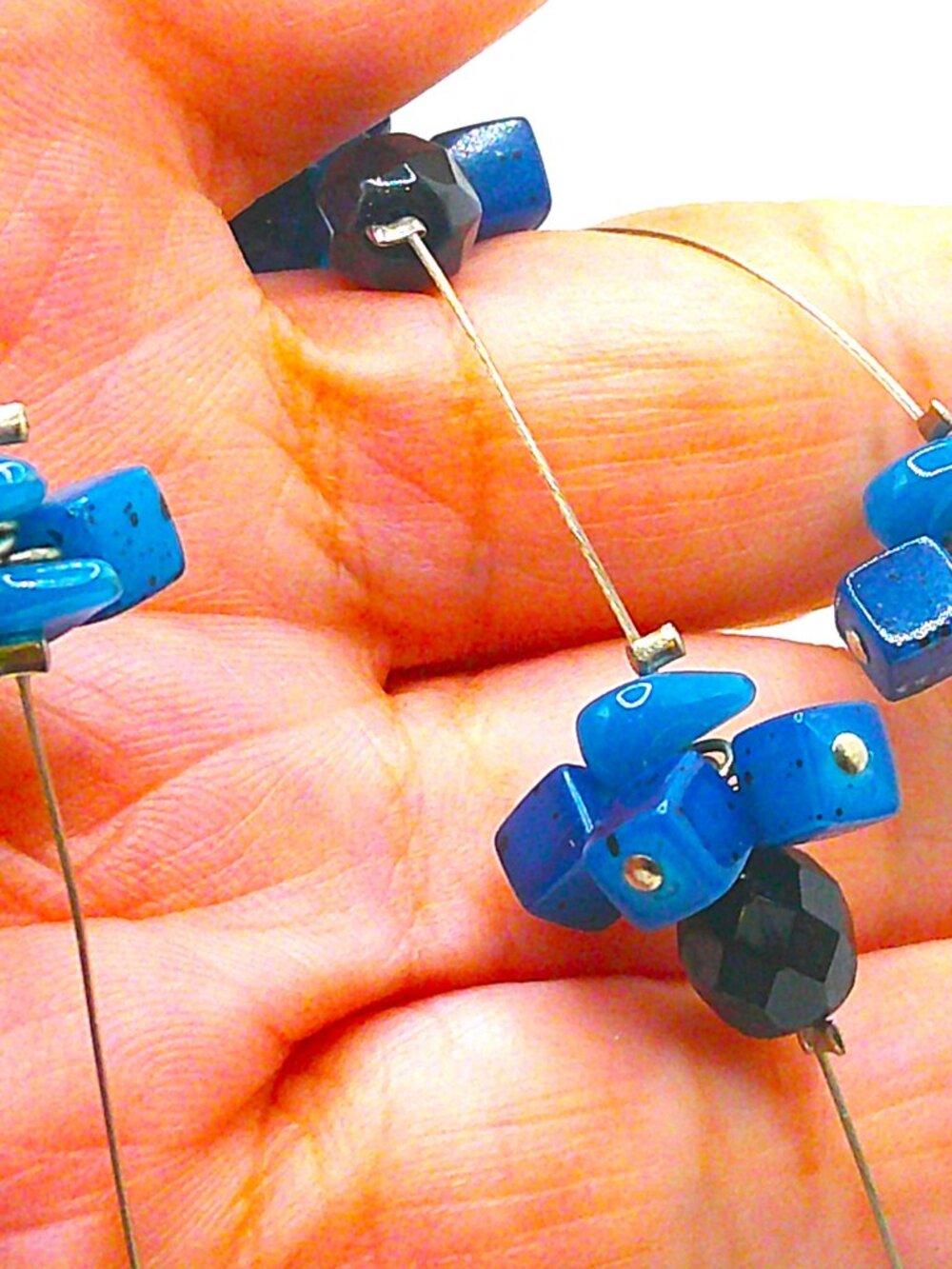Double Strand "Invisible" Necklace - Picture 3 of 3